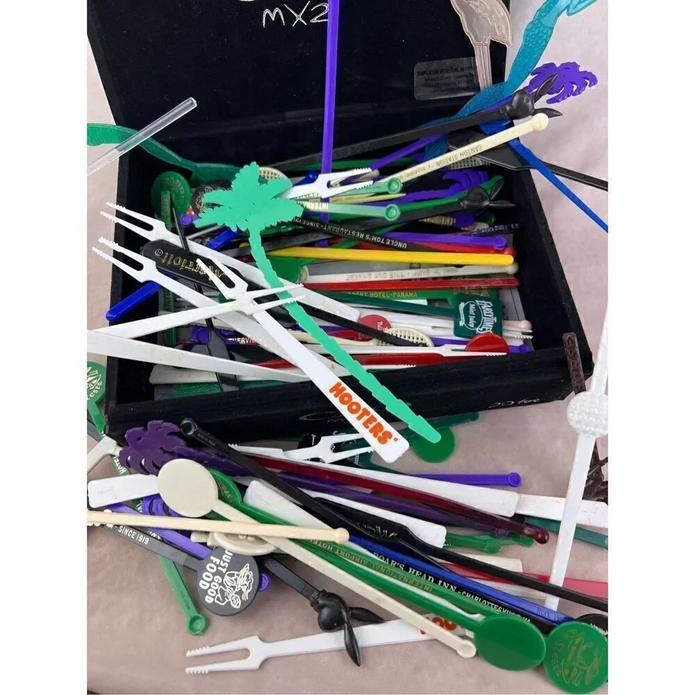 Vintage Swizzler Lot